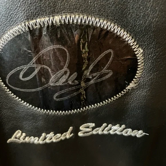 Vintage Wilson Leather Dale Jr # 486 of 1000 Signed jacket.very rare. - Picture 3 of 7